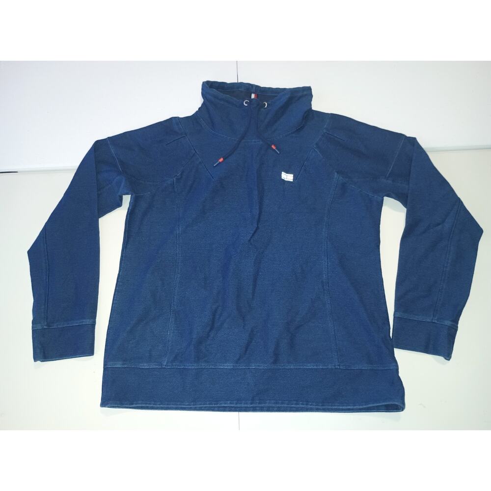 Tommy Hilfiger Men’s Blue Pullover Hoodie Size L M002 - Picture 4 of 8